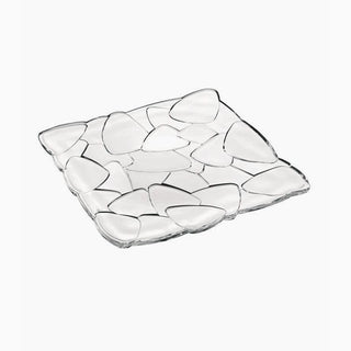 Nachtmann | Petals - Decorative Square Plate (28 cm) | Crystal | Clear | Single Piece