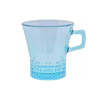 Pasabahce | Color Glass Kuvars Coffee Mug | 250ml | Set of 6