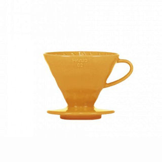 HARIO | V60 Dripper Ceramic 02 Orange | Pour Over Coffee Dripper | 2–4 Cups