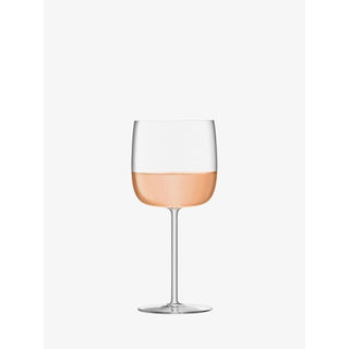 LSA International | Borough Wine Glass | 450ml  |  Clear | Set of 4