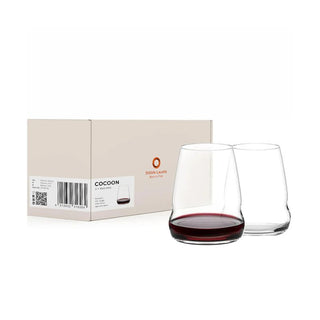 Stolzle Lausitz |  Cocoon Stemless Wine Glasses | 555ml | Set of 2