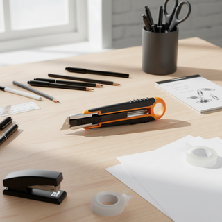 Fiskars | Safety Utility Knife | 18 mm