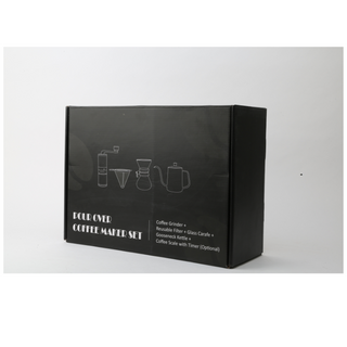 AltVibes | Brewing Kit Pour Over Set | Black | Set of 5