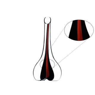 Riedel decanter heart-shaped 