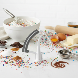 KitchenAid | Product Part - White Metal Flex Edge Beater For 3.3L Mini Stand Mixer | White  | 1Pc