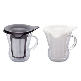 Hario One Cup Tea Maker | Natural White | 200ml | 1 Pc