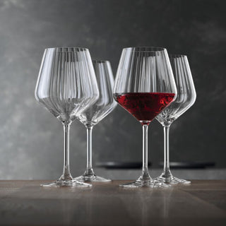 Spiegelau | Lifestyle Stemware Burgundy Glass | Clear | Set of 4
