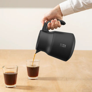 HARIO | V60 Thermal insulation stainless steel server PLUS | 800 ml | Black| 1PC