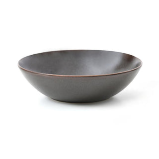MESA | Brown Metallic Pasta Bowl  | Stoneware | 22 Cm | 1 Pc