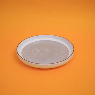 Takisso| Trovo Snack Plate | ceramic |  brown | Set Of 6
