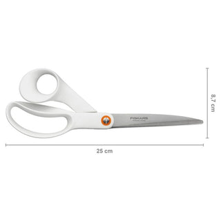 Fiskars | Universal scissors large  | 25 cm | white | PC