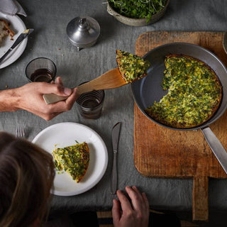 Fiskars | All Steel Frying Pan | 24 cm | Premium Stainless Steel | Non-Stick Ceratec