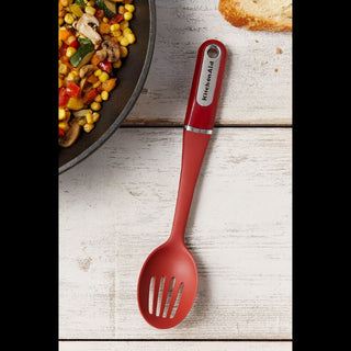 KitchenAid | Slotted Spoon | Empire Red | Silicone | 1Pc