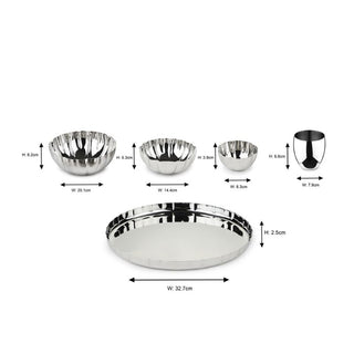 Arttdinox | Mushroom Dinner Set | 33 Pieces