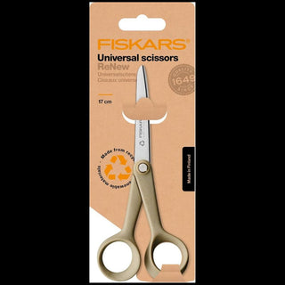 Fiskars | ReNew Universal scissors small | Beige | 17 cm | 1PC