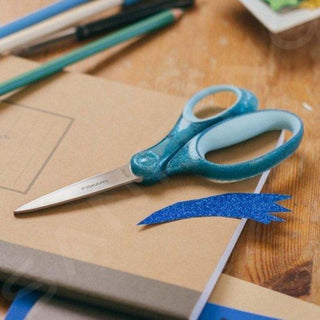 Fiskars | School scissors left-handed, | 18 cm| Glitter Teal