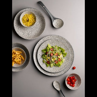Takisso | Porcelain Dinner Set | 35 Piece Luxury Dinnerware Set | Microwave & Dishwasher Safe