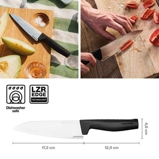 Fiskars | Hard Edge Cook’s Knife | Medium | 17 cm