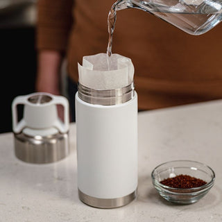 Toddy | Go Brewer – White + Stainless Steel | 750 ml | TGB-W