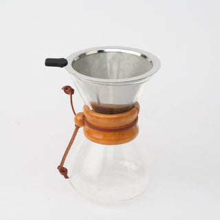 AltVibes | OS-Drip Pot Coffee Brewer (V-Type Dripper) | 400ml | 1Pc (Comes Without Original Box)