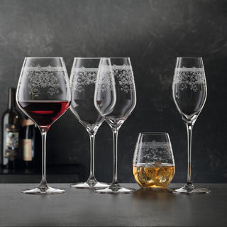 Spiegelau | ARABESQUE Burgundy Glass | Clear | Set of 2