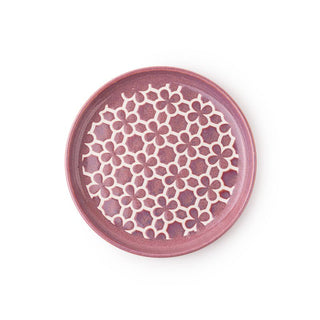 Takisso | Plate Set Porcelain Serving Plates | Pink | Set of 2
