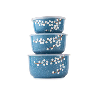 Takisso | Bowl Set Premium Porcelain Bowls | Set of 3 | Microwave & Dishwasher Safe