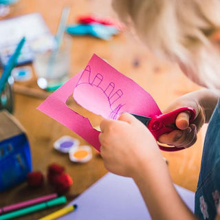 Fiskars | Kids Scissors 13cm, Pink+6Y | 1PC