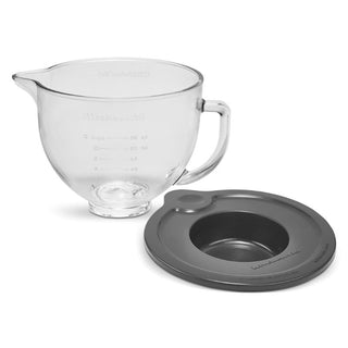 KitchenAid | Transparent Glass Tilt Head Sm 5-Qt Frosted Bowl  | 4.8 L | Glass |  1Pc