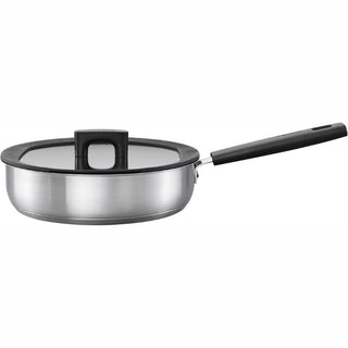 Fiskars | Face Stainless Steel Sauté Pan | 2.8L | 26 cm | With Lid
