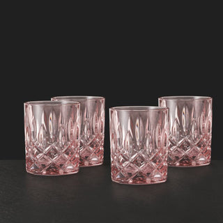 Nachtmann | Noblesse Peach Whisky Glasses | 295 ml | Crystal | Peach | Set of 4