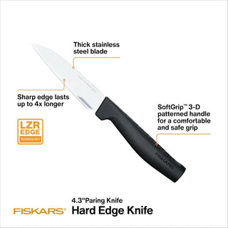 Fiskars | Hard Edge Paring Knife | 11 cm