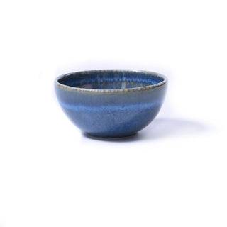 MESA | Agata Cobalto Bowl | Stoneware | 14 Cm | 530 ml | Set of 2