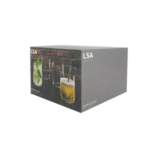 LSA International |  Borough-Tumbler | 625 ml | Crystal | Clear | Set of 4