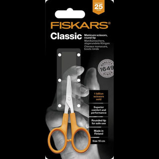 Fiskars |  Classic Round-tip manicure scissors | 10 cm | 1PC