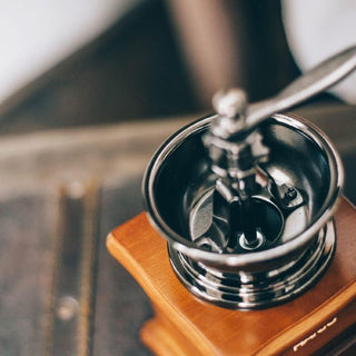 Hario | Coffee Mill Standard Manual Ceramic Burr Coffee Grinder | Wooden Handle | 1 Pc