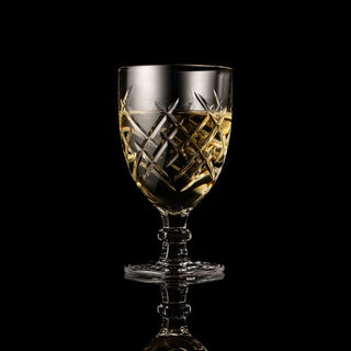 SHTOX Crown Rotating Wine Glass | Crystal Glass | 275 ml
