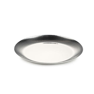 Arttdinox | Pink Bloom Quarter Textured Plate | Stainless Steel | Set of 4