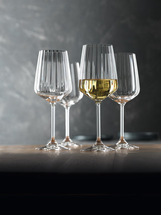 Spiegelau | Lifestyle - White Wine Glasses | 440 ml | Crystal | Clear | Set of 4