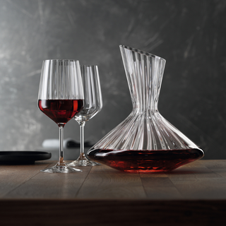 Spiegelau | Lifestyle - Decanter & Red Wine Glasses | 2.9 Litres & 630 ml | Crystal | Clear | Set of 3