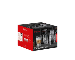 Spiegelau | Perfect Serve Latte Macchiato Glass |300 ml | Set of 4