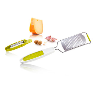 Vacuvin | Kitchen+Nutmeg Grater – VacuVin Plus Tools 2-In-1 | Green  | Pc