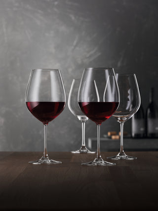 Spiegelau | Salute - Red Wine Glasses | 550 ml | Crystal | Clear | Set of 6