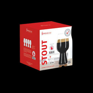 Spiegelau | Craft Beer Glasses - Stout Glasses | 600 ml | Crystal | Clear | Set of 4