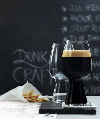 Spiegelau | Craft Beer Glasses - Stout Glasses | 600 ml | Crystal | Clear | Set of 4