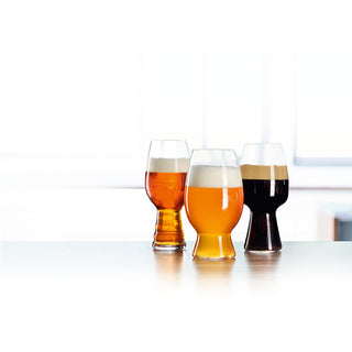 Spiegelau | Craft Beer Glasses - American Wheat Beer/Witbier Glasses | 750 ml | Crystal | Clear | Set of 4