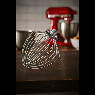 KitchenAid | Accessories | 7 Qt 11 Wire Elliptical Whip | Silver | Metal | 1Pc
