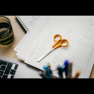 Fiskars | Orange Medium Steel Classic Hobby Scissors | 13 cm | 1PC