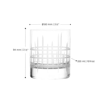 Stolzle Lausitz | Manhattan Whiskey Tumblers | 320ml | Set of 6