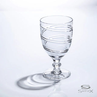 SHTOX | Vortex Rotating Wine Glass | Crystal Glass | 275 ml